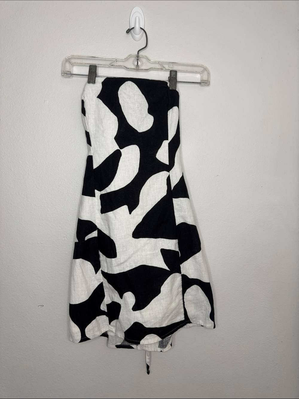Abercrombie & Fitch-Black & White Abstract Print Dress - Picture 1 of 5